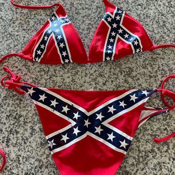 Other - American flag swimming suit sz xl.